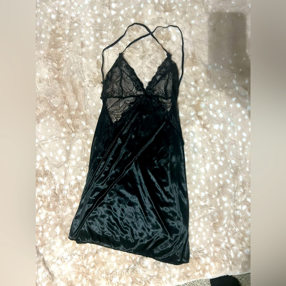 Black slip gown/lingerie